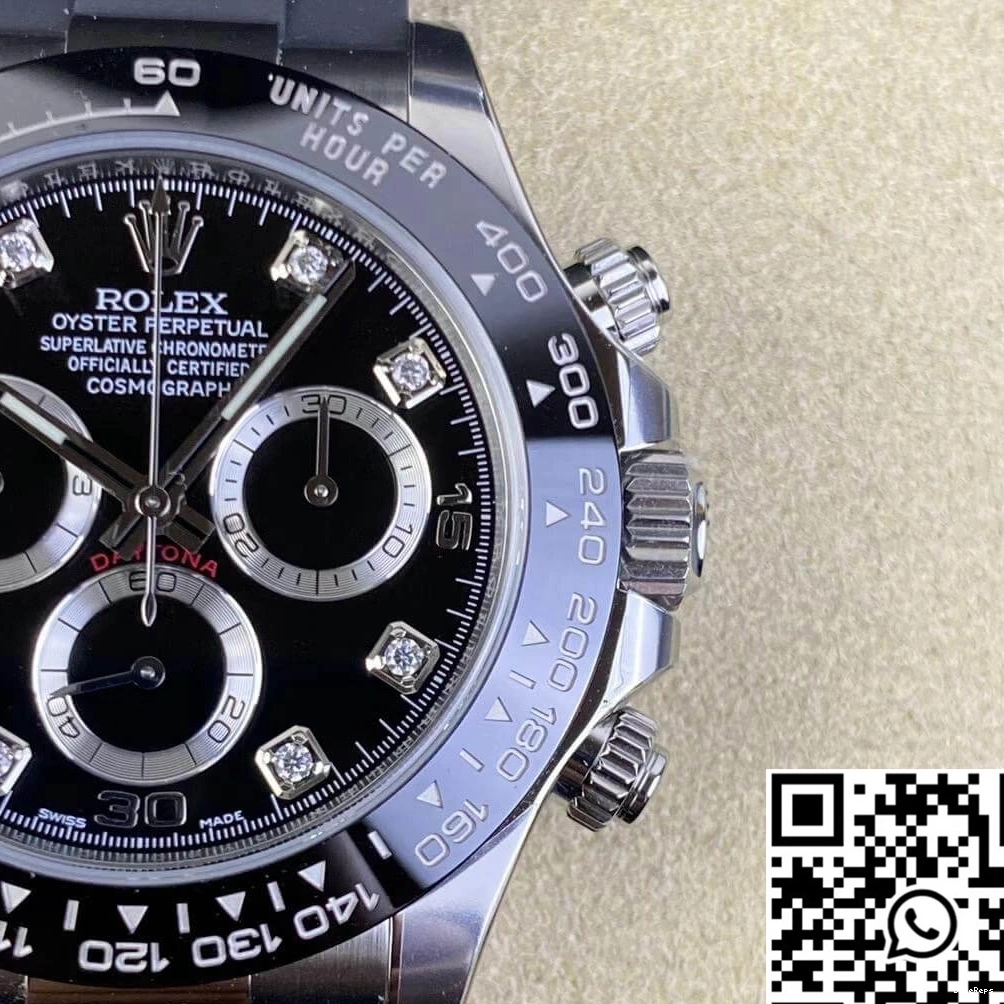 M116519LN-0025 Factory Cosmograph Rolex Daytona Dial Diamond-set Clean 1111